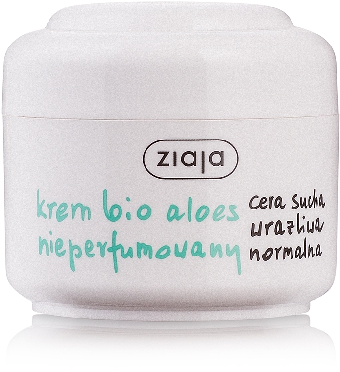 Fragrance-Free Aloe Face Cream - Ziaja Bio Aloe Face Cream — photo N1