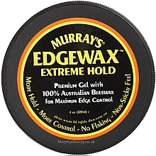 Hair Gel Wax - Murray’s Edgewax Extreme Hold — photo N1
