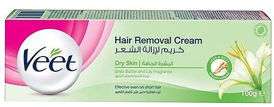 Hair Removal Cream - Veet Hair Removal Cream Silk and Fresh for Dry Skin — photo N2