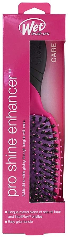 Shine Enhancer Brush, pink - Wet Brush Pro Shine Enhancer Pink — photo N3