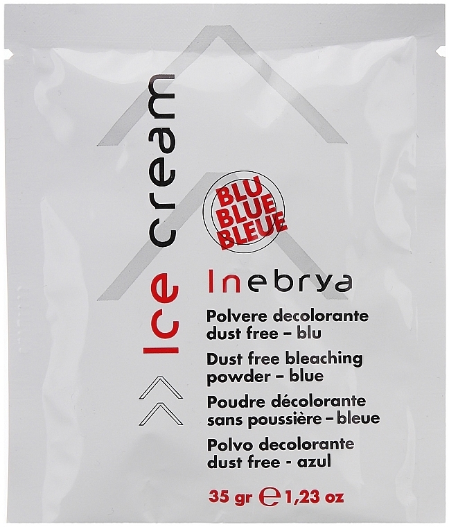 Bleaching Powder, blue - Inebrya Bleaching Powder Blue — photo N1