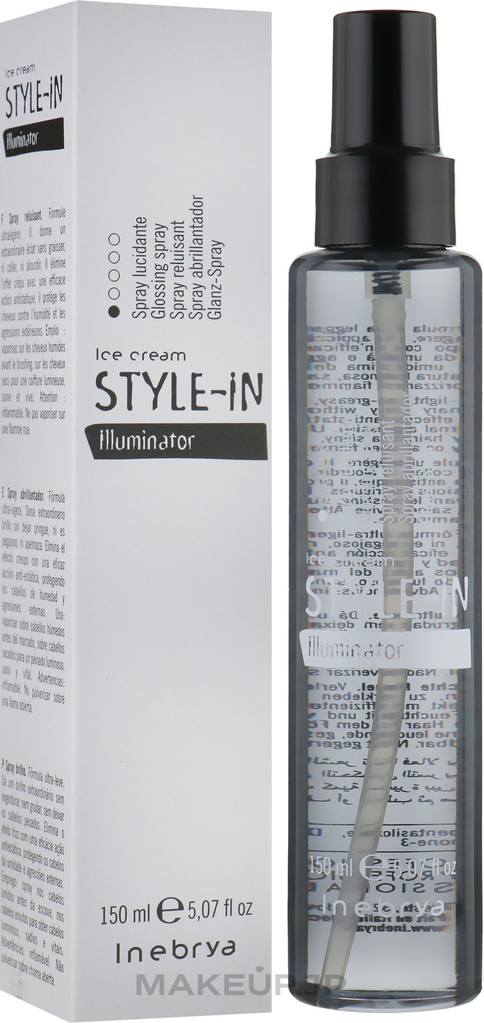 Shine Hair Spray - Inebrya Style-In Illuminator — photo 150 ml