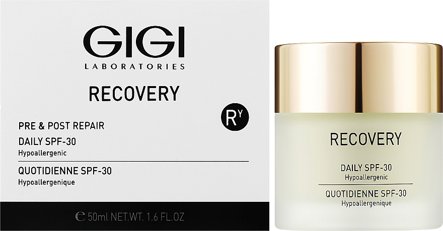 Moisturizing Cream SPF 30 - Gigi Recovery Daily SPF 30 — photo N2