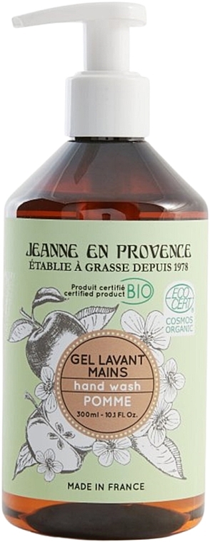 Green Apple Hand Washing Gel - Jeanne En Provence Hand Wash — photo N1