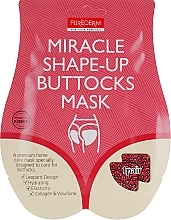 Fragrances, Perfumes, Cosmetics Shape-Up Buttocks Mask - Purederm Miracle Shape-Up Buttocks Mask