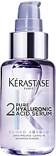 Fragrances, Perfumes, Cosmetics Regenerating Hyaluronic Serum Concentrate for Bleached or Highlighted Hair & Dry Scalp - Kerastase Blond Absolu 2% Pure Hyaluronic Acid Serum (tester)