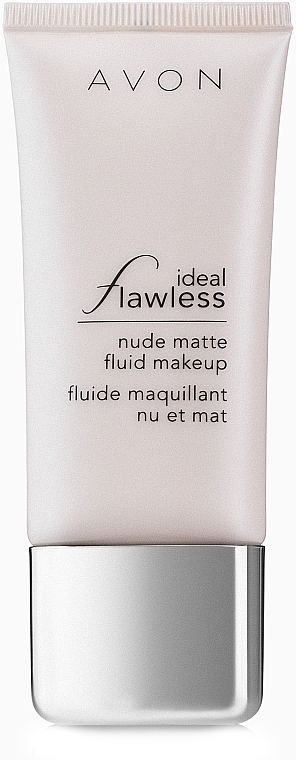 Foundation Fluid - Avon Ideal Flawless Nude Matte Fluid MakeUp SPF15 — photo N1