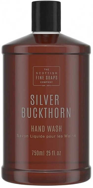 Liquid Hand Soap - Scottish Fine Soaps Silver Buckthorn Hand Wash Refill (refill)	 — photo N3