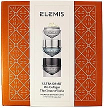 Gift Set - Elemis Ultra Smart Pro-Collagen The Greatest Works (mask/10ml + day/cr/10ml + nig/cr/10ml) — photo N2