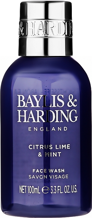 Set - Baylis & Harding Men's Citrus Lime & Mint (hair/b/wash/100ml + a/sh/balm/50ml + face/wash/100ml) — photo N4