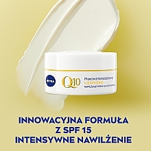 Anti-Wrinkle Moisturizing Cream for Normal and Dry Skin - NIVEA Visage Anti Wrinkle Q10 Plus SPF15 — photo N4