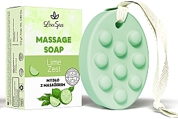 Fragrances, Perfumes, Cosmetics Lime Zest Massage Soap - Lovi Spa Massage Soap Lime Zest 