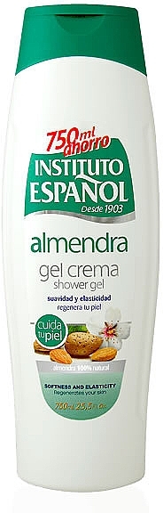 Shower Gel Cream "Almond" - Instituto Espanol Almond Shower Gel — photo N1