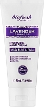 Moisturizing Hand Cream - Bio-Fresh Via Natural Lavender Organic Oil Hydrating Hand Cream — photo N1