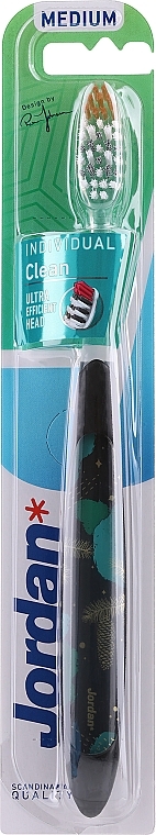 Individual Clean Toothbrush, medium, black - Jordan Individual Clean Medium — photo N1