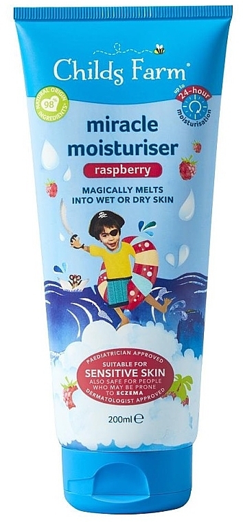 Moisturizing Cream with Raspberry Scent - Childs Farm Miracle Moisturiser Raspberry	 — photo N1