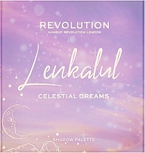 Eyeshadow Palette - Makeup Revolution X Lenkalul Celestial Dreams Eyeshadow Palette — photo N6