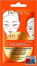 Fragrances, Perfumes, Cosmetics Hydrogel Vitamin Eye Patches - Perfecta Fenomen C Eye Patch