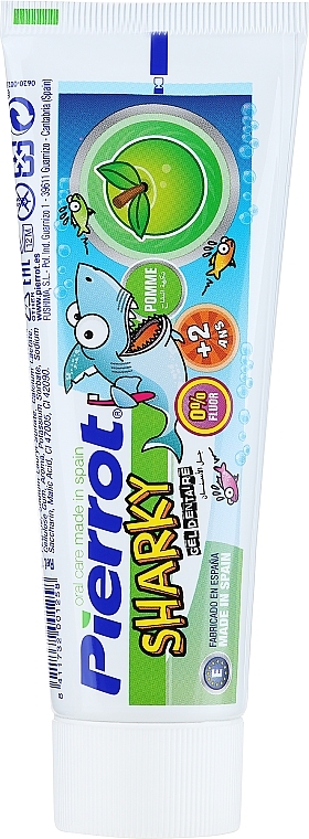Kids Gel Toothpaste "Piwi", apple scent - Pierrot Piwi  — photo N1