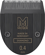 Fragrances, Perfumes, Cosmetics Trimmer Head Diamond Blade, 1584-7230, 0.4 mm - Moser