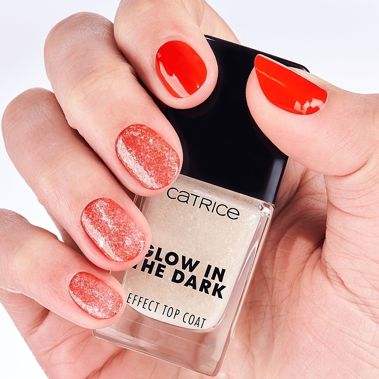 Top Coat - Catrice Glow In The Dark Effect Top Coat — photo N5