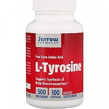 Dietary Supplement " L-Tyrosine 500mg" - Jarrow Formulas L-Tyrosine 500mg — photo N3