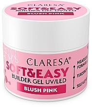 Fragrances, Perfumes, Cosmetics ネイル ビルダージェル - Claresa Soft & Easy Builder Gel UV/LED Blush Pink