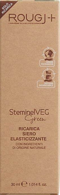 Elasticizing Face Serum - Rougj+ SteminelVeg Green Elasticizing Serum (refill) — photo N2