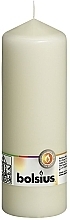 Fragrances, Perfumes, Cosmetics Cylindrical Candle, creamy, 200/70 mm - Bolsius Candle