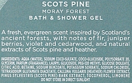 Noble Isle "Forest Bathing" Scots Pine + Pinewood - Set (sh/gel/250ml + candle/200g) — photo N7