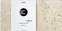 Fragrances, Perfumes, Cosmetics Super Size Natural Stone Soap Dish - I Want You Naked Stone Soap Holder From Natural