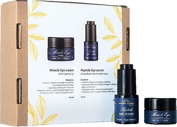 Set - Natural Secrets Perfect Eye Set (ser/15ml + eye/cr/15ml) — photo N1