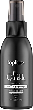 Fragrances, Perfumes, Cosmetics Setting Spray - TopFace Fix Quickly Make Up Sprey
