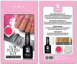 Fragrances, Perfumes, Cosmetics Foil Stamping Set #2 - Moyra Foil Polish Kit For Stamping