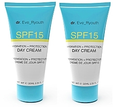 Set - Dr. Eve_Routh Hydration + Protection Day Cream SPF15 Duo (d/cr/2x30ml) — photo N1