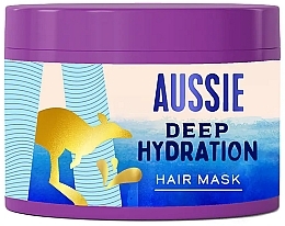 Fragrances, Perfumes, Cosmetics Deep Moisturizing Hair Mask - Aussie Deep Hydration Hair Mask