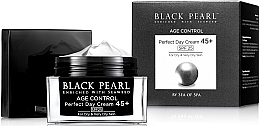 Fragrances, Perfumes, Cosmetics Day Face Cream 45+ for Dry & Very Dry Skin - Sea Of Spa Black Pearl Age Control Perfect Day Cream 45+ SPF 25 For Dry & Very Dry Skin