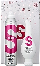 Fragrances, Perfumes, Cosmetics Set - Tigi S Factor Vivacious Lustre Kit Set (Hairspray/371ml + lotion/200ml)