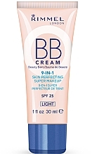 Fragrances, Perfumes, Cosmetics BB-Cream - Rimmel BB Cream 9-in-1 Skin Perfecting Super Makeup SPF 25 