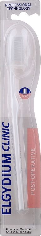 Postoperative Toothbrush Soft 7/100, white - Elgydium Clinic 7/100 — photo N1