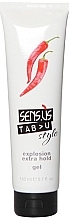 Fragrances, Perfumes, Cosmetics Strong Hold Hair Styling Gel - Sensus Tabu Explosion Extra Hold Gel