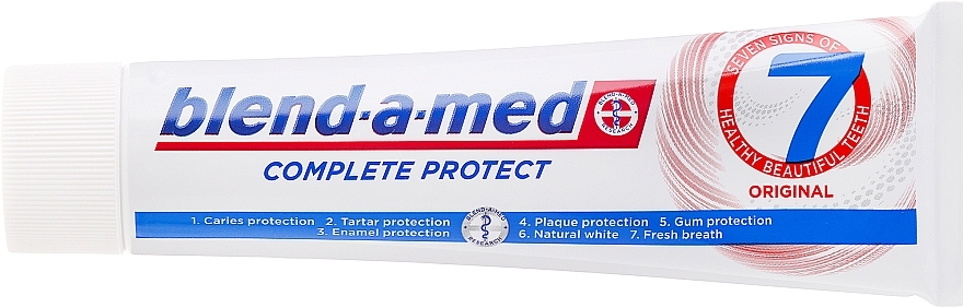 Toothpaste - Blend-a-med Complete Protect 7 Original — photo N2