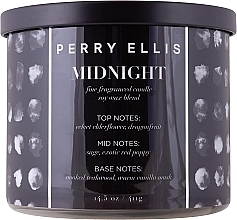 Scented Candle - Perry Ellis Midnight Fine Fragrance Candle — photo N1