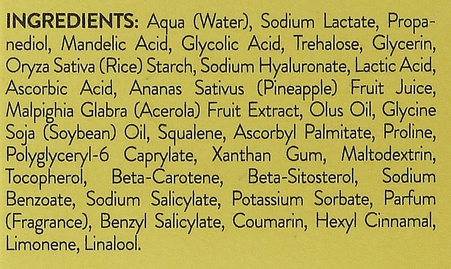 Acid Face Booster Serum - Bielenda Eco Sorbet Pineapple Acids Aha 3,5% Witamina C Face Serum — photo N10