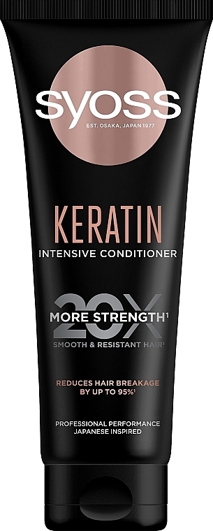 Intensive Conditioner for Weak & Brittle Hair - Syoss Keratin Intensive Conditioner — photo N1