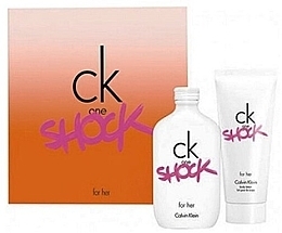 Fragrances, Perfumes, Cosmetics Calvin Klein CK One Shock for Her - Set (edt/100ml + b/balm/100ml)