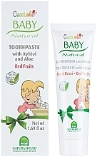 Fragrances, Perfumes, Cosmetics Red Berries Toothpaste - Natura House Baby Cucciolo Toothpaste