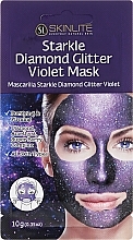 Fragrances, Perfumes, Cosmetics Exfoliating Glitter Mask - Skinlite Starkle Diamond Glitter Violet Mask