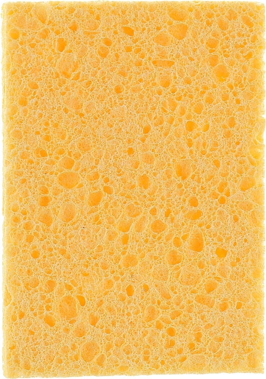 Porous Face Cleansing Sponge, PF-26, blue+yellow - Puffic Fashion — photo N2