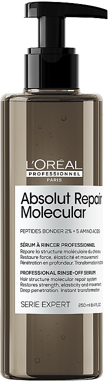 Professional Serum for Molecular Hair Restructuring - L'Oreal Professionnel Serie Expert Absolut Repair Molecular Serum — photo N1
